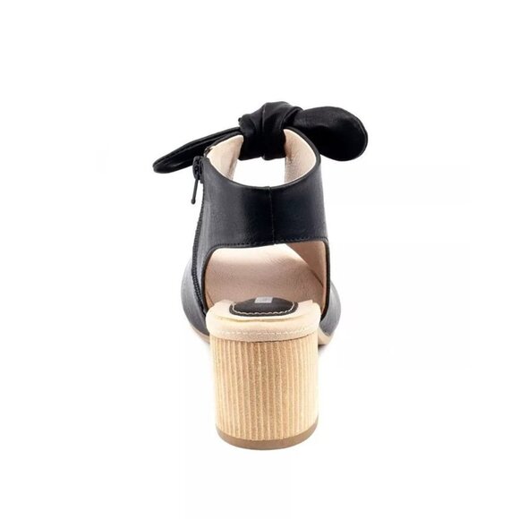 GC Shoes Women's Kimora Knot Detail Block Heel Dress Sandals - Picture 3 of 6